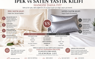 İpek mi Saten mi? Hangi Yastık Kılıfı Daha İyi?