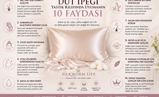 Dut İpeği Yastık Kılıfında Uyumanın 10 Faydası