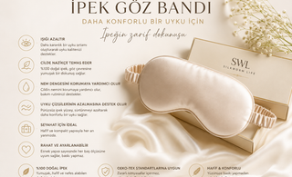 İpek Göz Bandı Ne İşe Yarar? Daha Konforlu Bir Uyku İçin İpeğin Zarif Dokunuşu