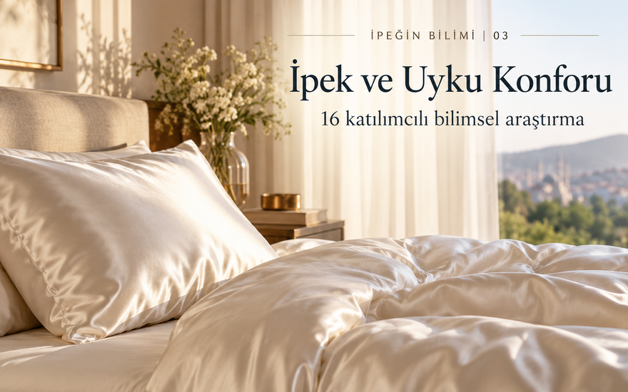 İpeğin Bilimi 03: İpek ve uyku konforu bilimsel araştırması