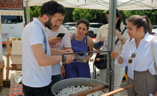 2022 Bursa GastroFest’te BUSMEK’in ipek üretim tanıtımı