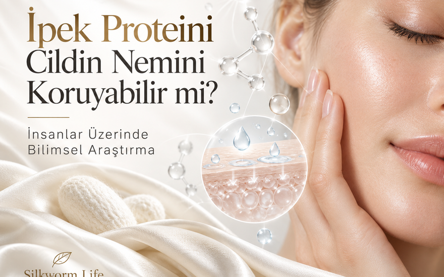 İpek proteini serisin ve cilt nemi bilimsel araştırması - Silkworm Life