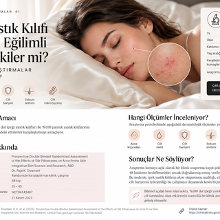 İpek yastık kılıfı ve akneye eğilimli cilt: NCT06142487 bilimsel araştırma
