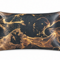 Silkworm Life Marble Art %100 İpek Yastık Kılıfı – Mermer Desen