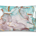 Silkworm Life Marble Art %100 İpek Yastık Kılıfı – Mermer Desen