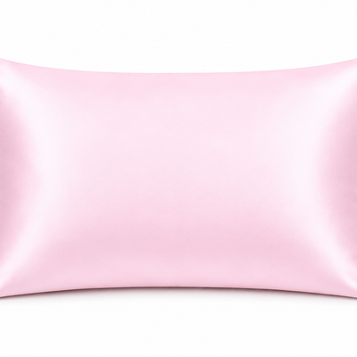 Premium Pink 100% Mulberry Silk Pillowcase | For Silky Softness, Youthful Appearance and Healthy Hair, 6A Grade