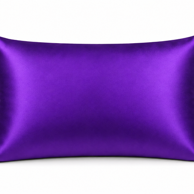 Premium Violet 100% Mulberry Silk Pillowcase | Silky Shine, Healthy Hair and Radiant Skin, 6A Grade