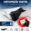 SİYAH RENKLİ  ,%100 İpek Yastık Kılıfı İle Beraber ,Silkworm Life Visco YASTIK