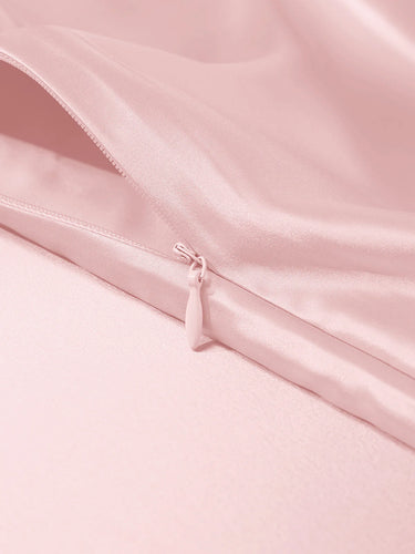 Premium Pembe %100 Dut İpek Yastık Kılıfı | İpeksi Yumuşaklık, Genç Görünüm ve Sağlıklı Saçlar İçin, 6A Kalite