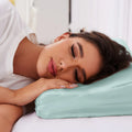 Silkworm Life Pure Silk Case Visco Orthopedic Pillow (60 X 40 X 14)