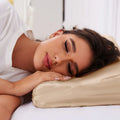 Silkworm Life Pure Silk Case Visco Orthopedic Pillow (60 X 40 X 14)