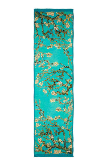 Vincent Van Gogh Almond Blossom "Çiçek Açan Badem Ağacı" İpek Şal