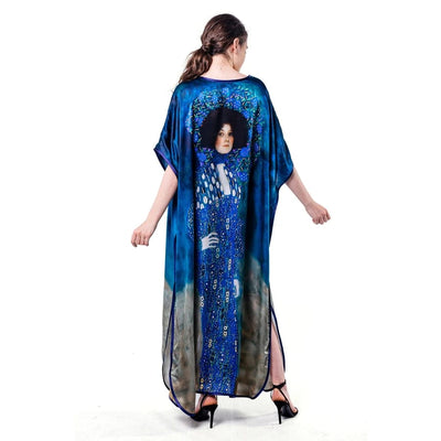 Gustav Klimt Emilie Flöge Patterned Silk Dress