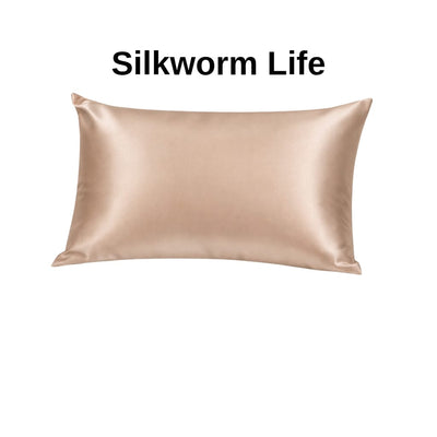 Bej %100 Dut İpek Yastık Kılıfı – Saç Kırılmasını Azaltan, Cilt Dostu, Lüks Güzellik Uykusu İçin Premium Pillowcase, 6 A Kalite