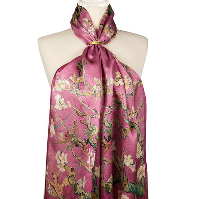 Vincent Van Gogh Almond Blossom Silk Shawl