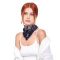 100% Silk Scarf Bandana | 55x55 cm | Van Gogh Almond Blossom