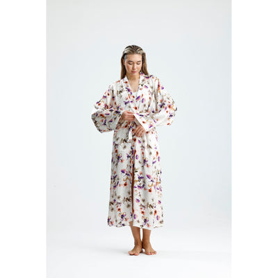 %100 İpek Kimono Kaftan