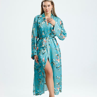 %100 İpek Kimono Kaftan