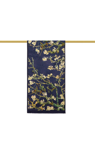 Vincent Van Gogh Almond Blossom "Çiçek Açan Badem Ağacı" İpek Şal