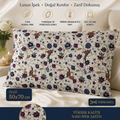 Silkworm Life Limited Edition Ottoman Pattern 100% Silk Pillowcase 50x70 cm Zippered Limited Edition