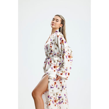%100 İpek Kimono Kaftan