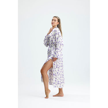 %100 İpek Kimono Kaftan