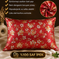 Silkworm Life Limited Edition  %100 İpek Yastık Kılıfı 50x70 cm Fermuarlı