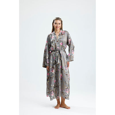 %100 İpek Kimono Kaftan