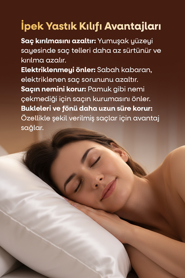 Premium Boyasız %100 Dut İpeği Yastık Kılıfı – Saf İpek, Doğal Güzellik Uykusu İçin Lüks Pillowcase, 6A Kalite