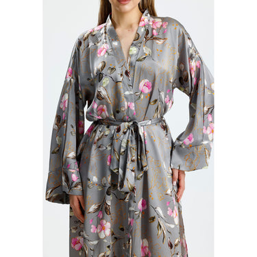 %100 İpek Kimono Kaftan