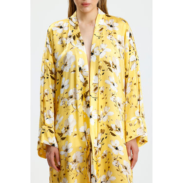 %100 İpek Kimono Kaftan