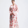 %100 İpek Kimono Kaftan