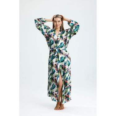 %100 İpek Kimono Kaftan