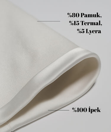 % 100 İpek Astarlı Bere