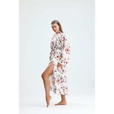 %100 İpek Kimono Kaftan